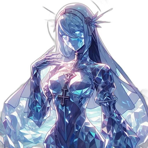 dress, crown, jewelry, robot transparent PNG cut-out