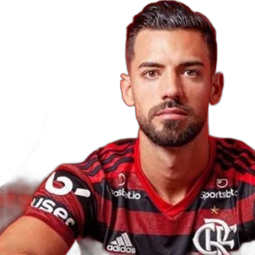 soccer, player, wearing, flamengo transparent PNG cut-out
