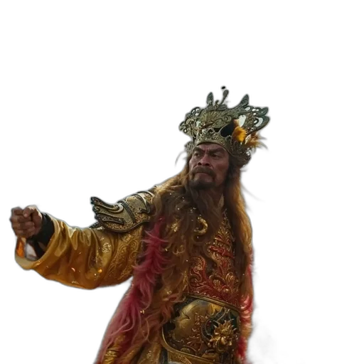 staff, crown, dragon, sword transparent PNG cut-out