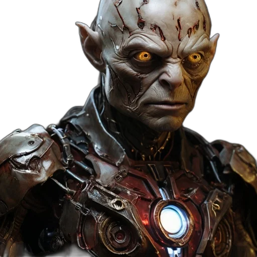 face, robot, mask, concept art transparent PNG cut-out