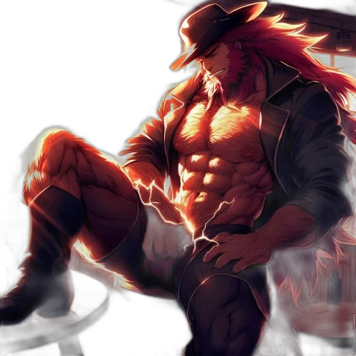 hat, jacket, concept art, fantasy art transparent PNG cut-out