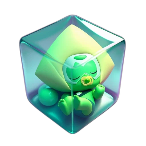 robot, 3d render, pixel art, concept art transparent PNG cut-out