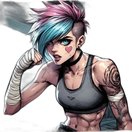 staff, weapon, cyberpunk, comic book art transparent PNG cut-out