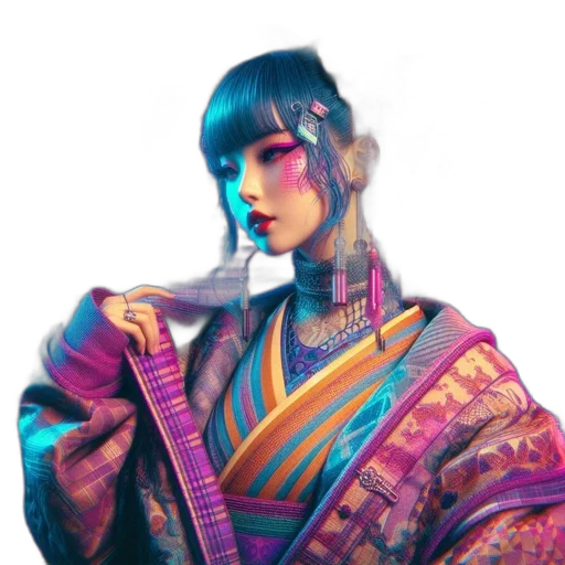 staff, face, jewelry, jacket transparent PNG cut-out