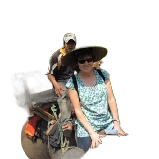 hat, staff, dress, car transparent PNG cut-out
