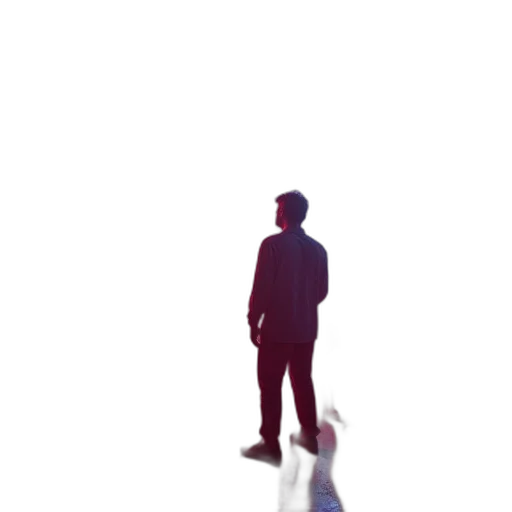 staff, robot, creature, jacket transparent PNG cut-out