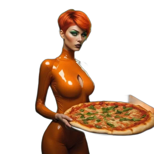 food, dress, concept art, 3d render transparent PNG cut-out