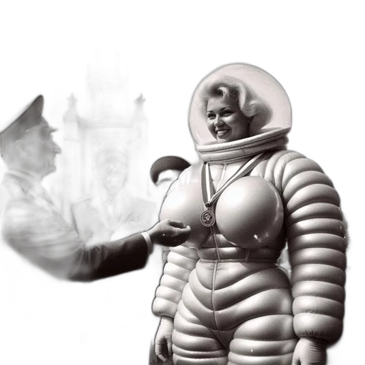 robot, jacket, mask, creature transparent PNG cut-out