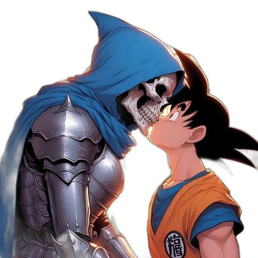 mask, sword, robot, comic book art transparent PNG cut-out