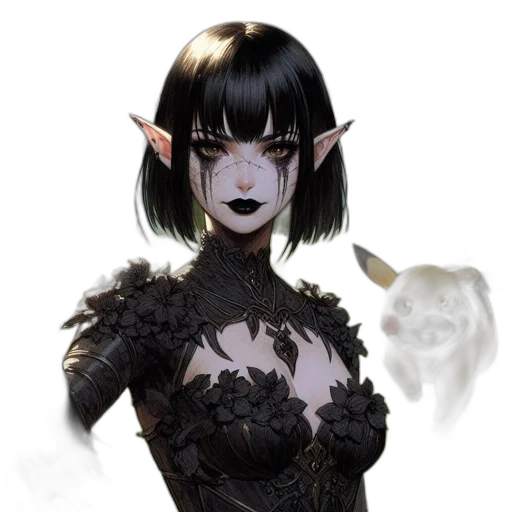 mask, creature, staff, face transparent PNG cut-out