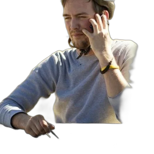 staff, hat, face, jewelry transparent PNG cut-out