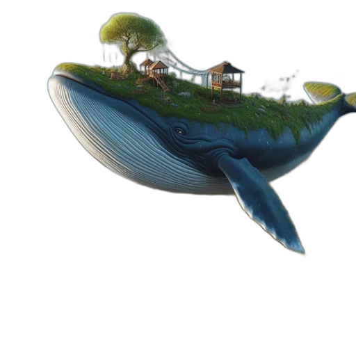 umbrella, creature, hat, animal transparent PNG cut-out