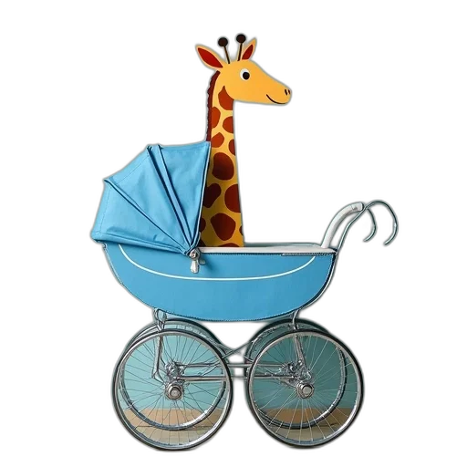 concept art, 3d render, blue, baby transparent PNG cut-out