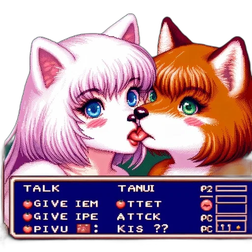 pixel art, vaporwave, anime, cyberpunk transparent PNG cut-out