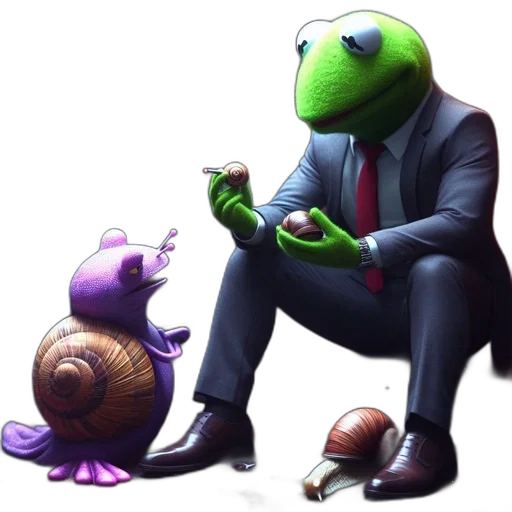 staff, animal, concept art, 3d render transparent PNG cut-out