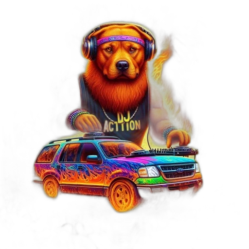 car, animal, concept art, fantasy art transparent PNG cut-out