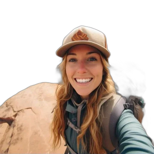 staff, hat, jacket, face transparent PNG cut-out