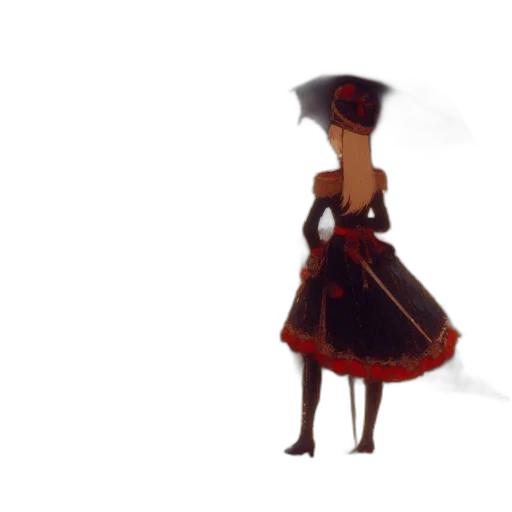 dress, hat, umbrella, crown transparent PNG cut-out