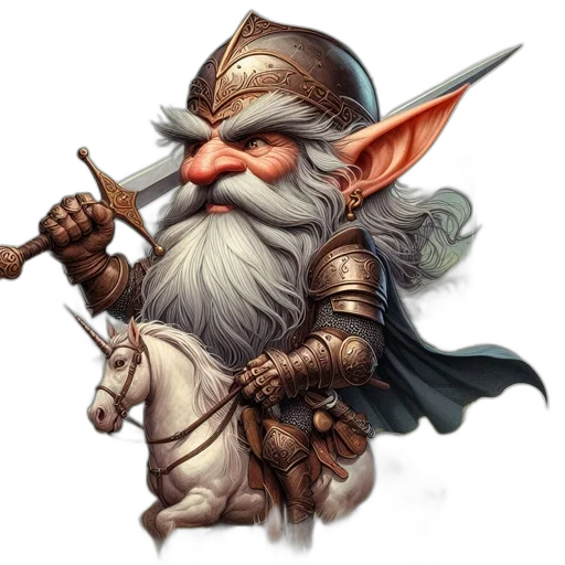 staff, sword, dragon, fantasy art transparent PNG cut-out