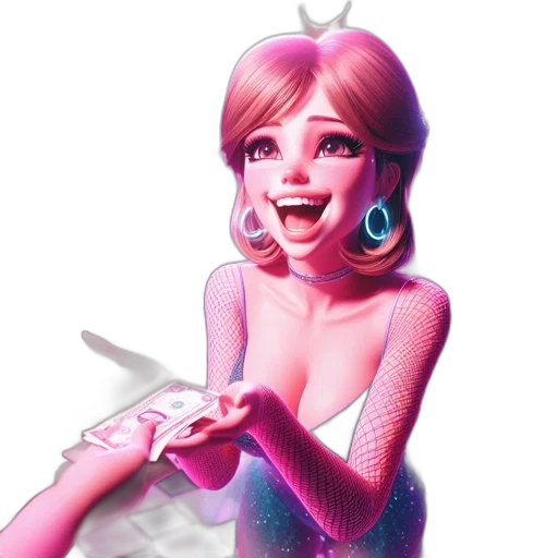 dress, concept art, fantasy art, 3d render transparent PNG cut-out