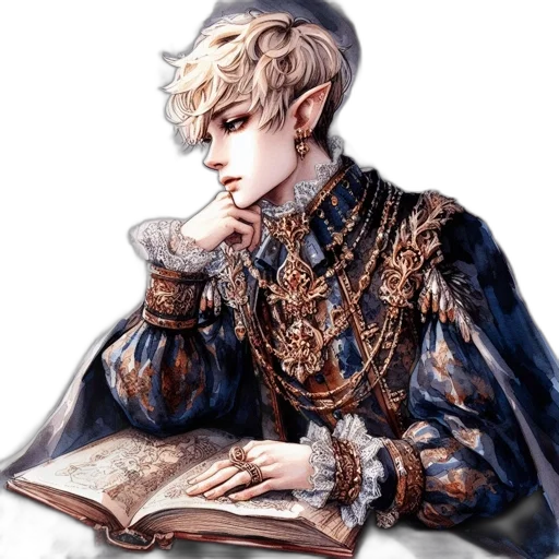crown, face, staff, jacket transparent PNG cut-out