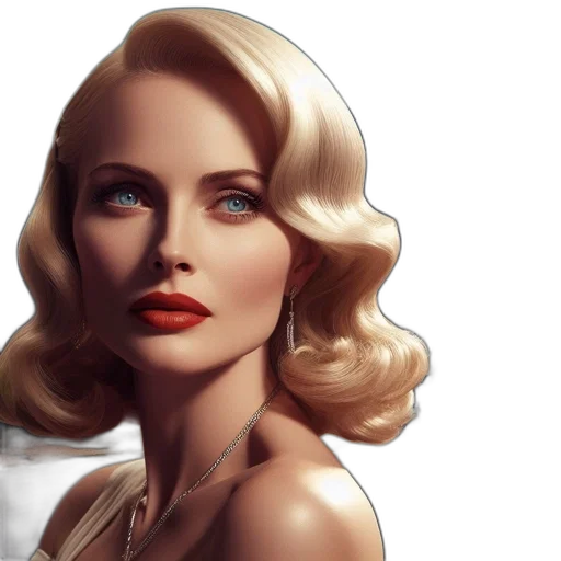 face, photorealistic, comic book art, fantasy art transparent PNG cut-out
