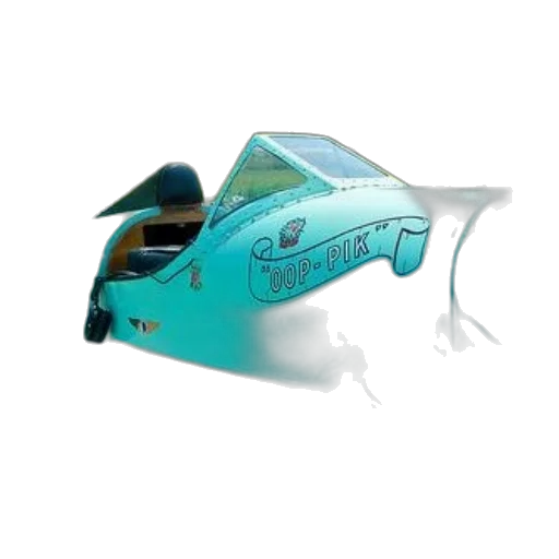 car, weapon, 3d render, turquoise transparent PNG cut-out