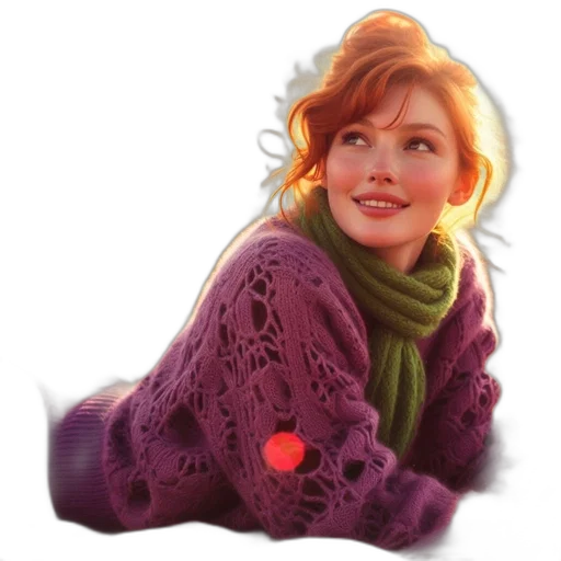 jacket, face, dress, jewelry transparent PNG cut-out