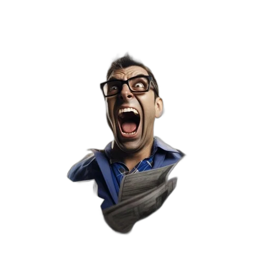 staff, face, creature, animal transparent PNG cut-out