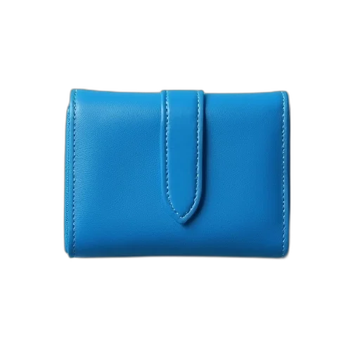 blue, wallet transparent PNG cut-out