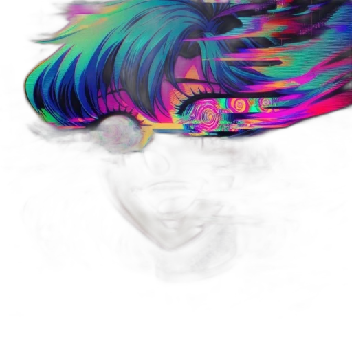 hair, mask, face, hat transparent PNG cut-out