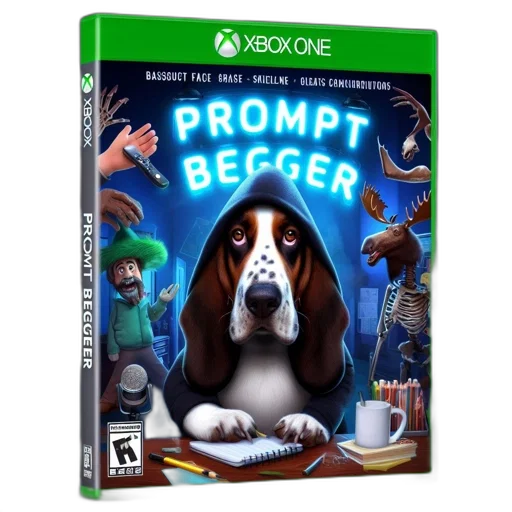 concept art, fictional, prompt, begger transparent PNG cut-out