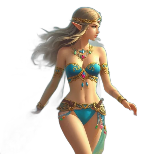jewelry, fantasy art, concept art, 3d render transparent PNG cut-out
