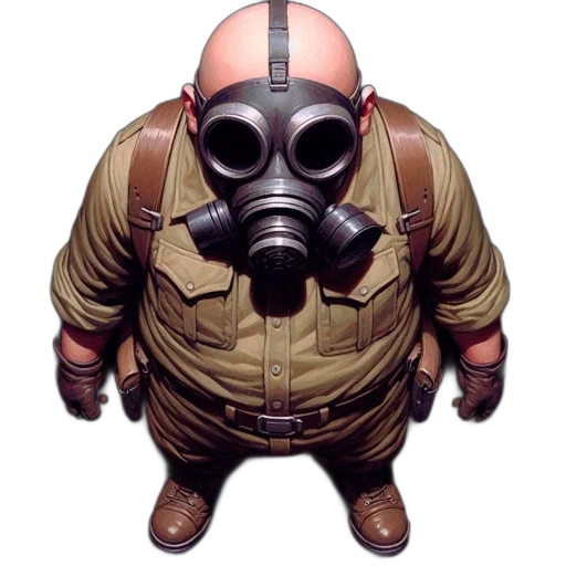 mask, jacket, creature, face transparent PNG cut-out
