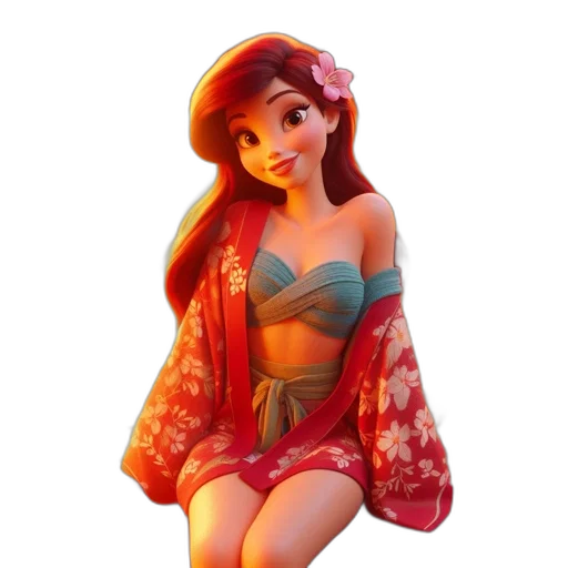 dress, 3d render, concept art, photorealistic transparent PNG cut-out
