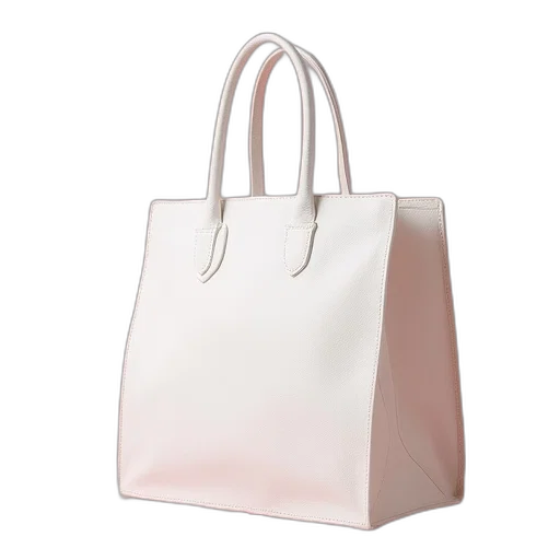 3d render, pastel, valentine, bag transparent PNG cut-out