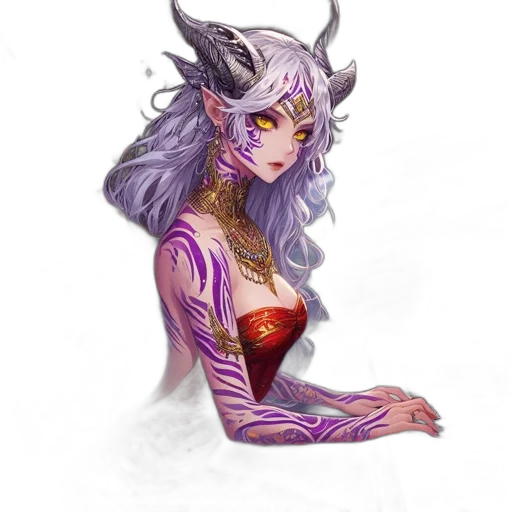dragon, jewelry, staff, mask transparent PNG cut-out