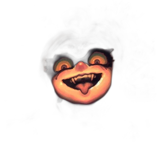 mask, face, creature, staff transparent PNG cut-out