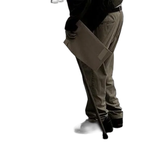 staff, jacket, umbrella, weapon transparent PNG cut-out