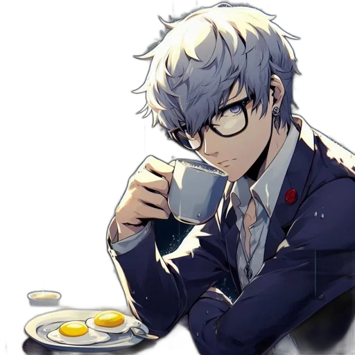 food, pixel art, anime, concept art transparent PNG cut-out