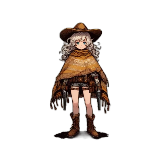 hat, dress, staff, jacket transparent PNG cut-out