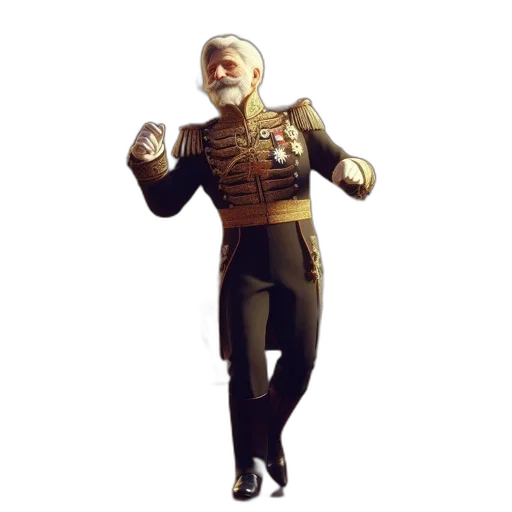 robot, staff, jacket, creature transparent PNG cut-out