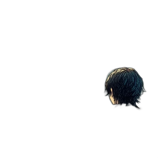 hair, mask, face, creature transparent PNG cut-out