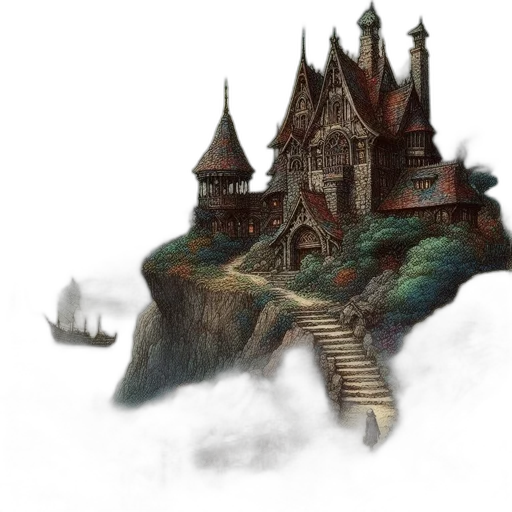 dragon, fantasy art, concept art, photorealistic transparent PNG cut-out