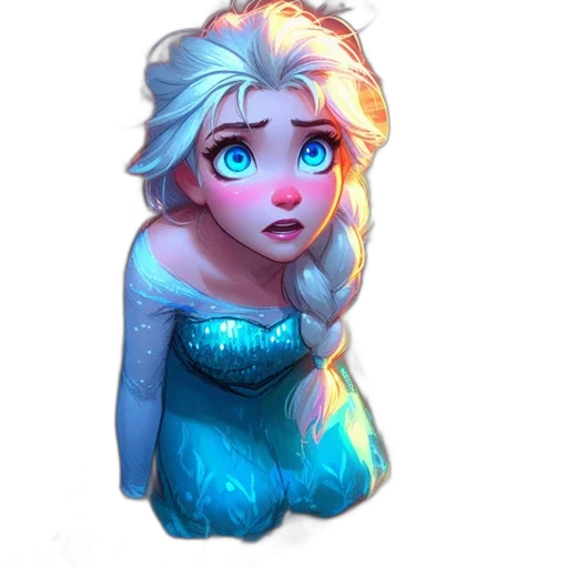 dress, crown, face, concept art transparent PNG cut-out