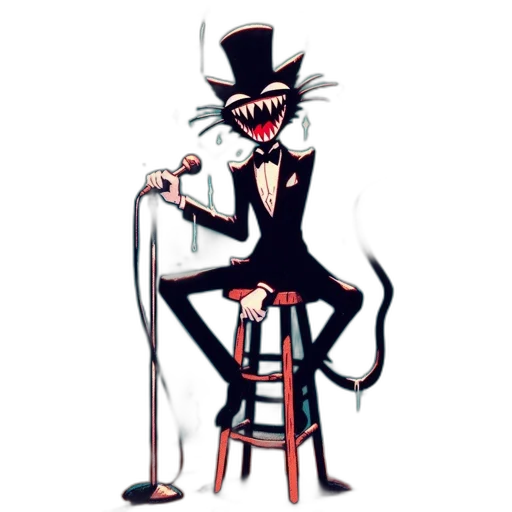 staff, hat, creature, concept art transparent PNG cut-out
