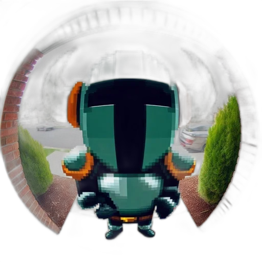 robot, creature, weapon, mask transparent PNG cut-out