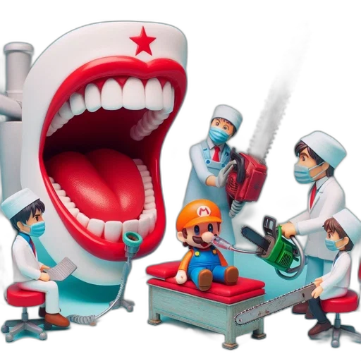 whimsical, image, toy, mario transparent PNG cut-out