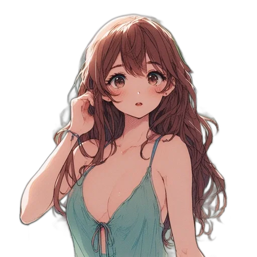 dress, crown, face, hat transparent PNG cut-out
