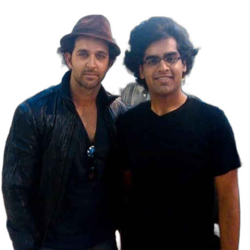 hat, two, men, pose transparent PNG cut-out